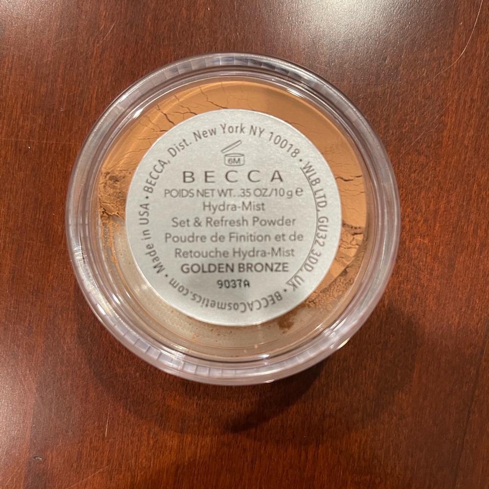 BECCA Hydra Mist Set & Refresh Powder In Golden Bronze Brand New In Box - Picture 13 of 16